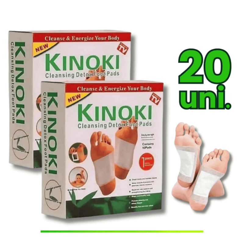 Kit Adesivo Detox Kinoki Natural